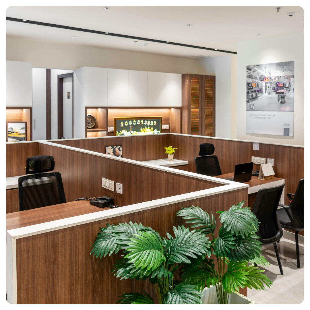 Entretien et nettoyage d'Open Space pour bureaux professionnels à Rennes, service haut de gamme et régulier.