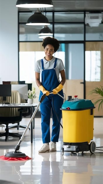 Nettoyage dentrepots et zones logistique