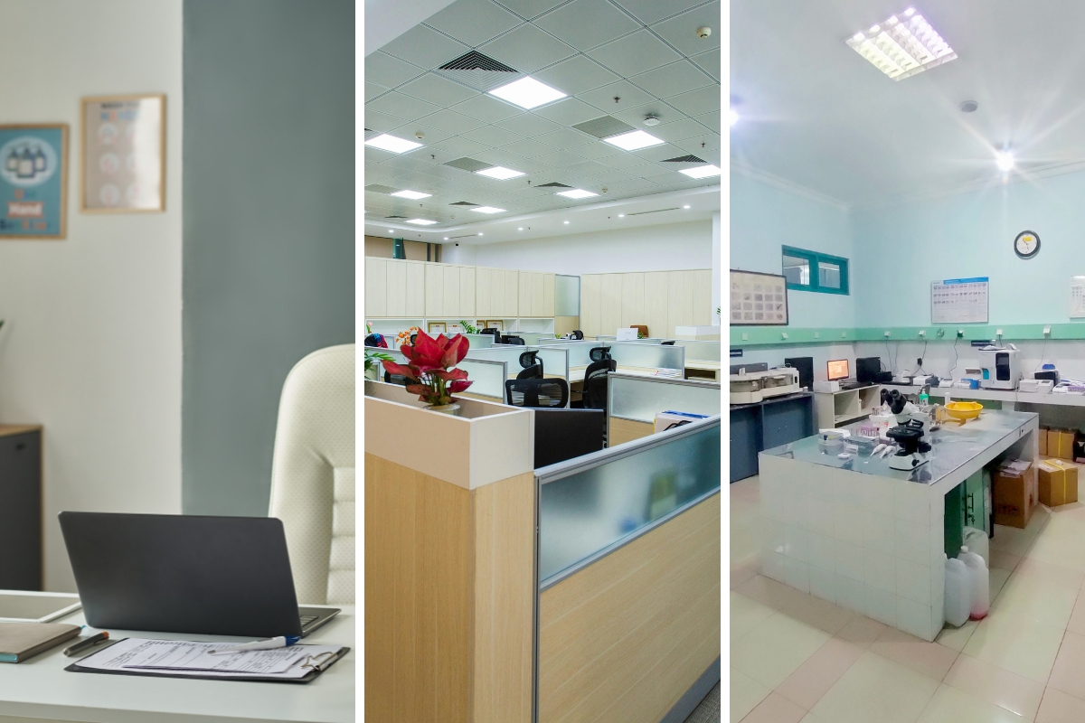 Types d'espaces professionnels à Rennes